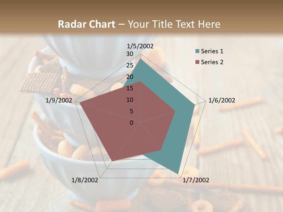 Salty Crunchy Wooden Table PowerPoint Template