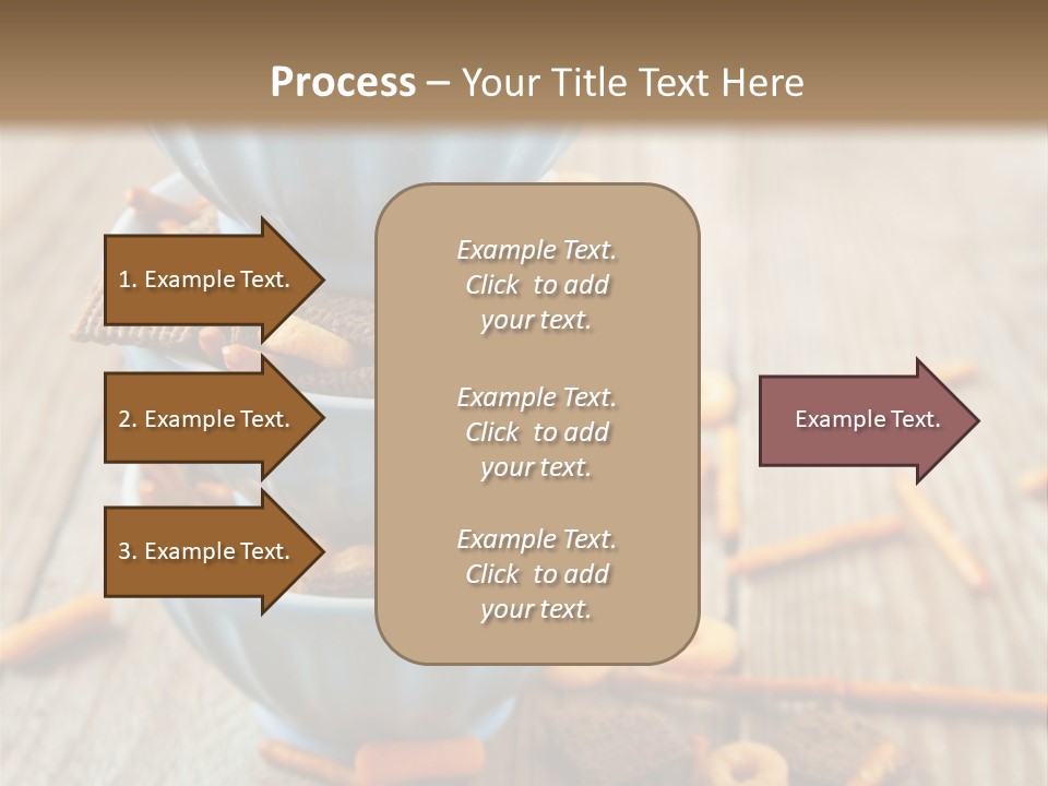 Salty Crunchy Wooden Table PowerPoint Template