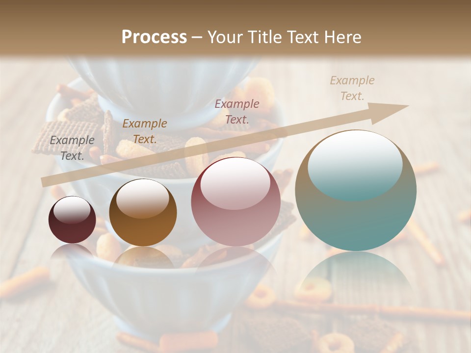 Salty Crunchy Wooden Table PowerPoint Template