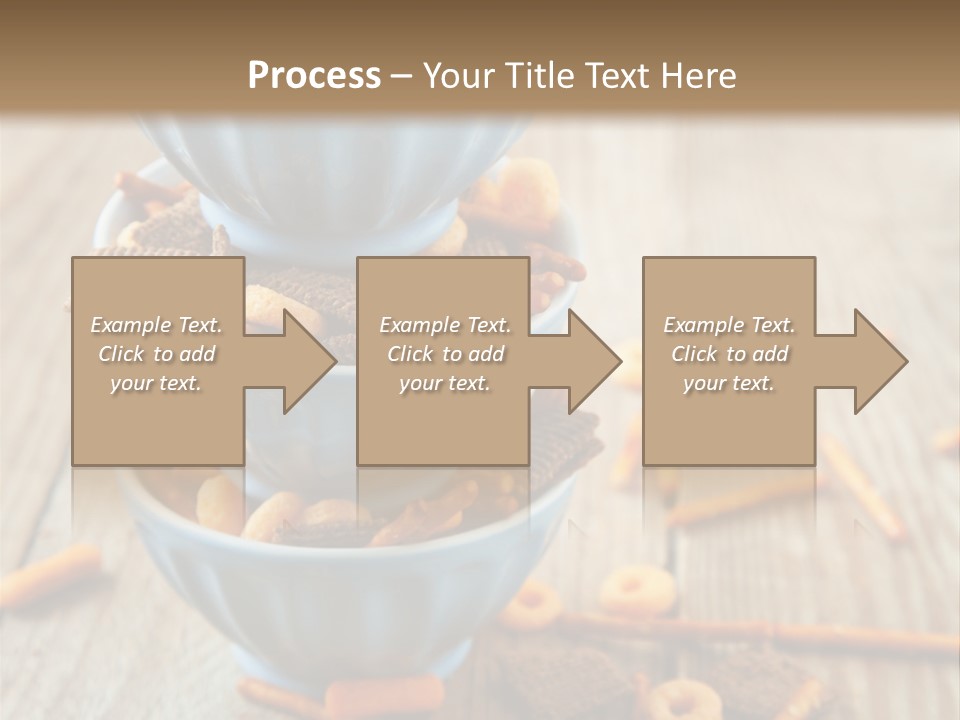 Salty Crunchy Wooden Table PowerPoint Template