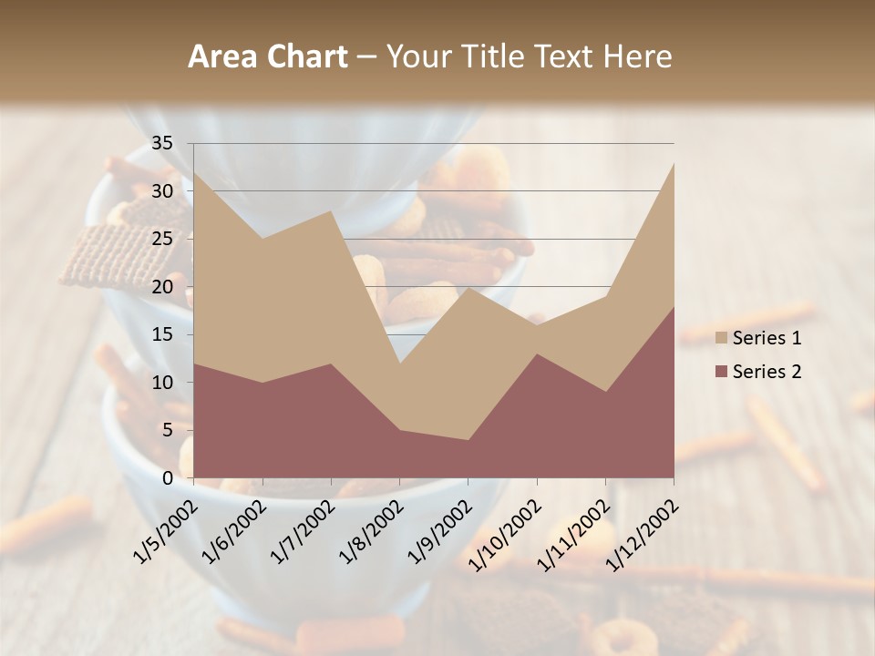 Salty Crunchy Wooden Table PowerPoint Template