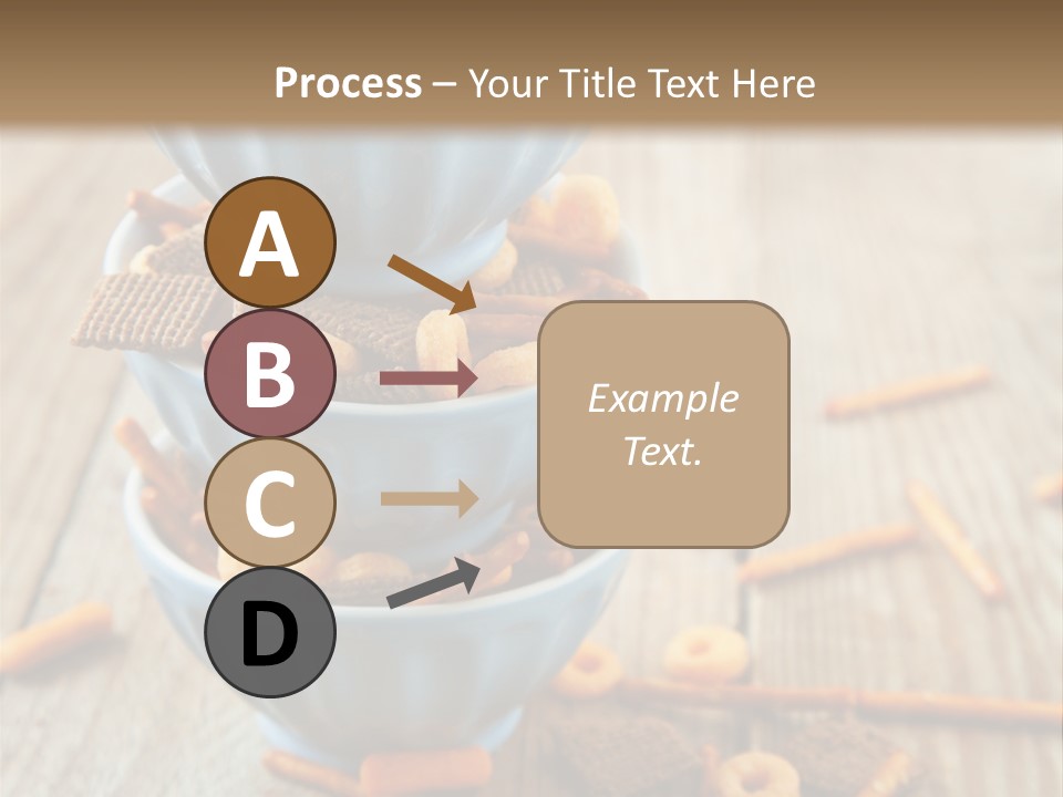 Salty Crunchy Wooden Table PowerPoint Template