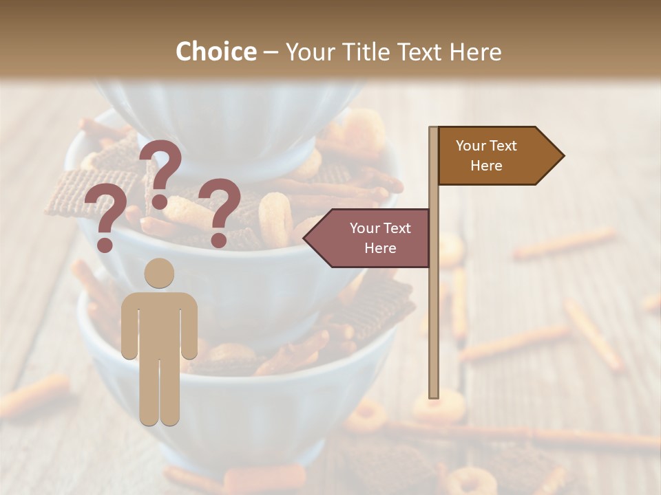 Salty Crunchy Wooden Table PowerPoint Template