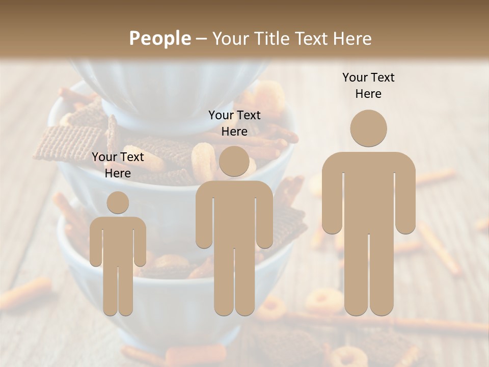 Salty Crunchy Wooden Table PowerPoint Template
