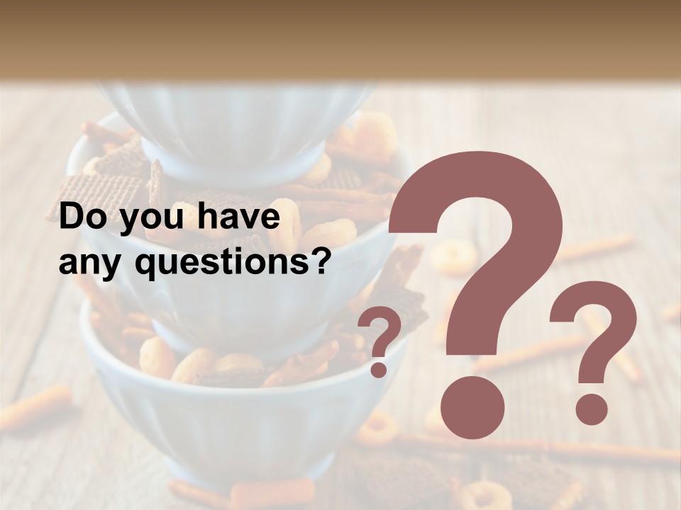 Salty Crunchy Wooden Table PowerPoint Template