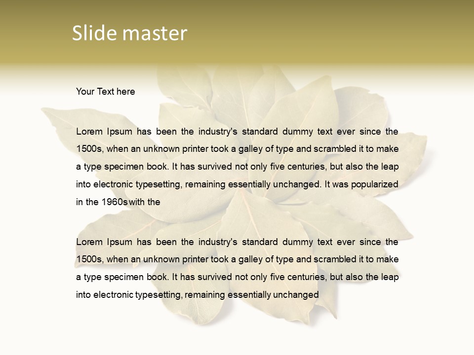 Heap Pile Cooking PowerPoint Template