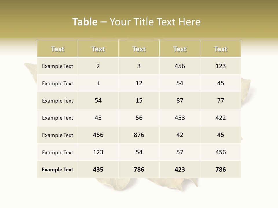 Heap Pile Cooking PowerPoint Template