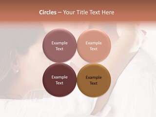 A Man And A Woman Embracing Each Other PowerPoint Template