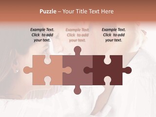 A Man And A Woman Embracing Each Other PowerPoint Template