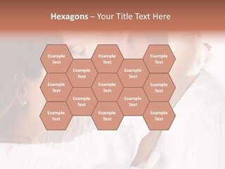 A Man And A Woman Embracing Each Other PowerPoint Template