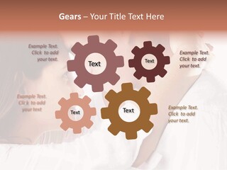 A Man And A Woman Embracing Each Other PowerPoint Template