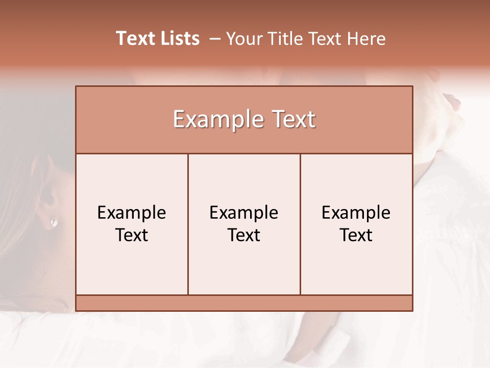 A Man And A Woman Embracing Each Other PowerPoint Template
