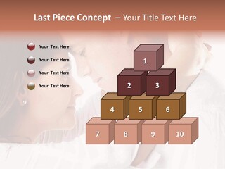 A Man And A Woman Embracing Each Other PowerPoint Template
