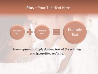 A Man And A Woman Embracing Each Other PowerPoint Template