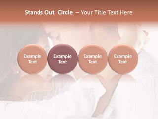 A Man And A Woman Embracing Each Other PowerPoint Template