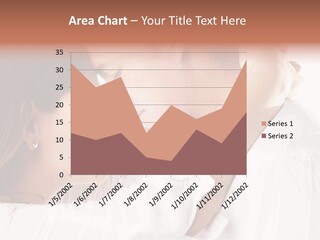 A Man And A Woman Embracing Each Other PowerPoint Template