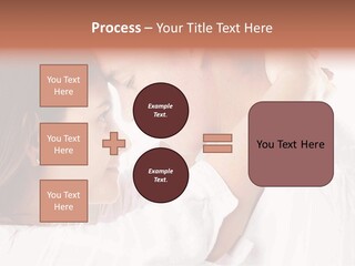 A Man And A Woman Embracing Each Other PowerPoint Template