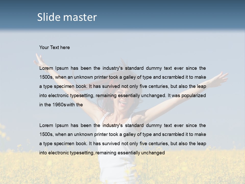 Field Cereal Season PowerPoint Template