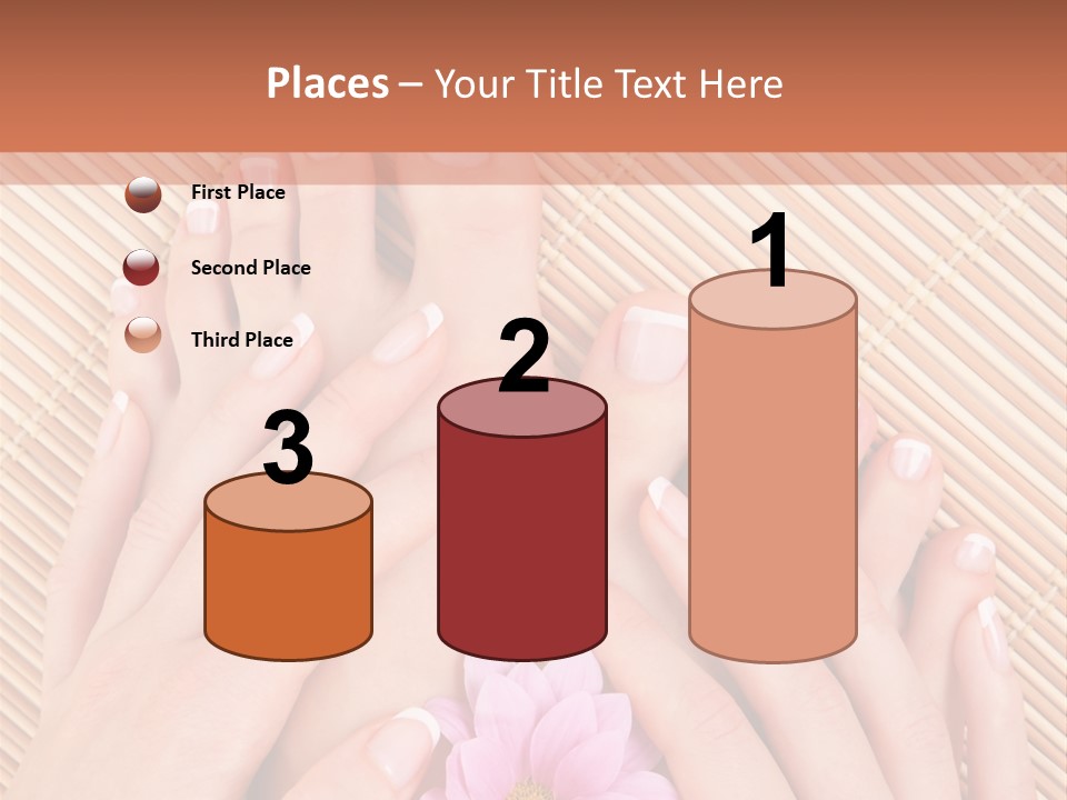 People Legs Pedicure PowerPoint Template