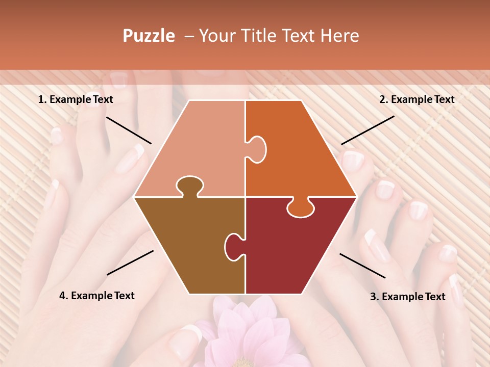 People Legs Pedicure PowerPoint Template