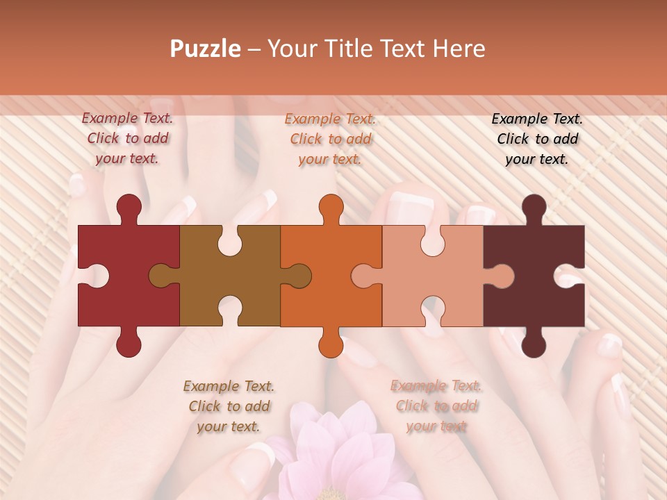 People Legs Pedicure PowerPoint Template