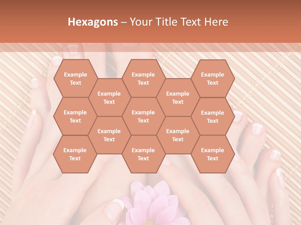 People Legs Pedicure PowerPoint Template