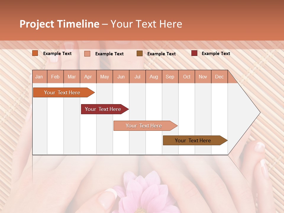 People Legs Pedicure PowerPoint Template
