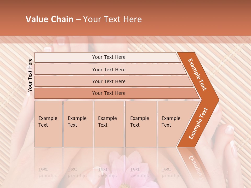 People Legs Pedicure PowerPoint Template