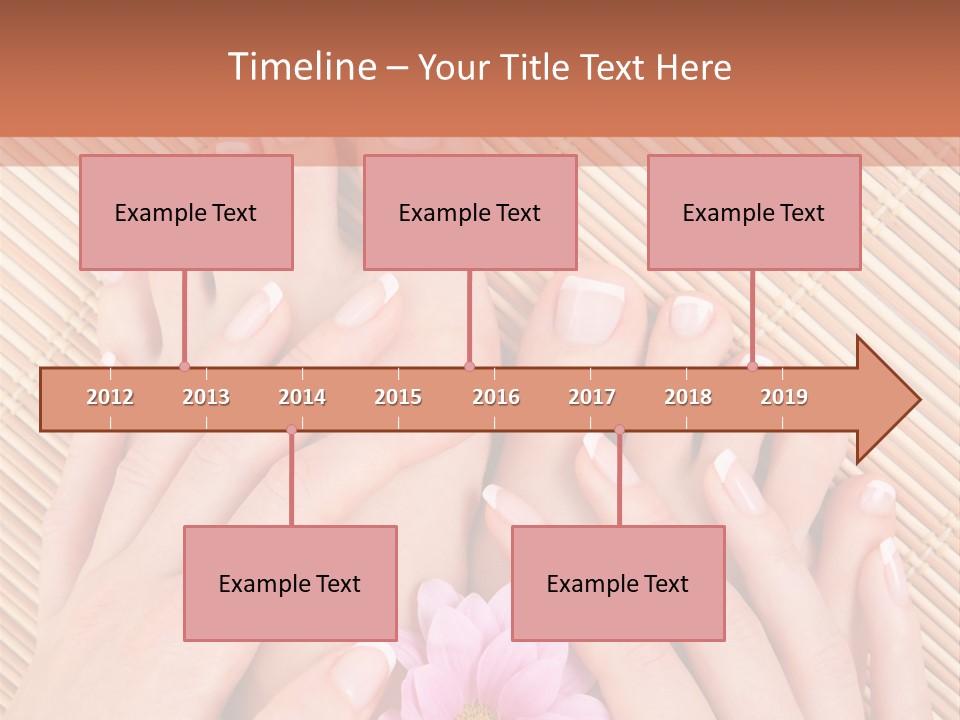 People Legs Pedicure PowerPoint Template