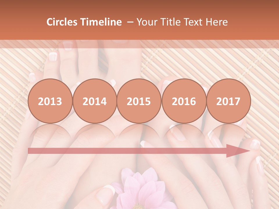 People Legs Pedicure PowerPoint Template