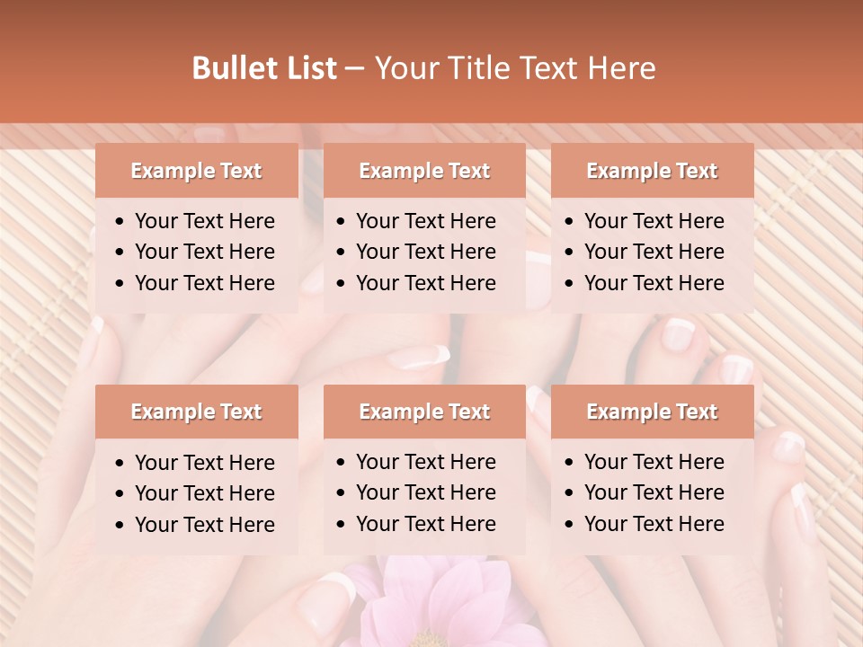 People Legs Pedicure PowerPoint Template