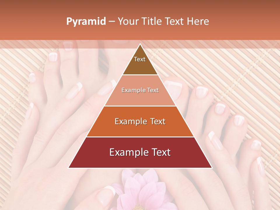 People Legs Pedicure PowerPoint Template