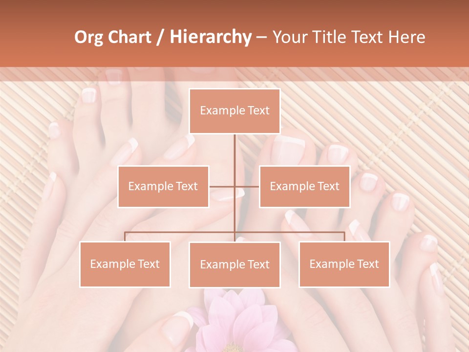 People Legs Pedicure PowerPoint Template