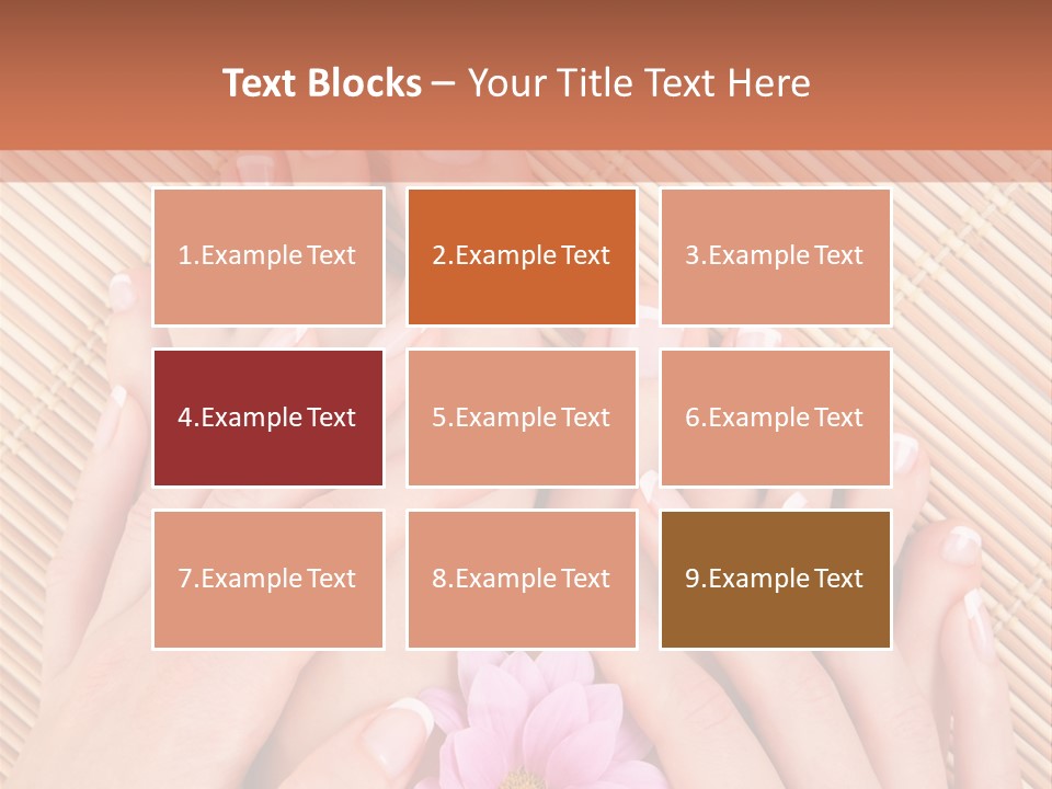 People Legs Pedicure PowerPoint Template