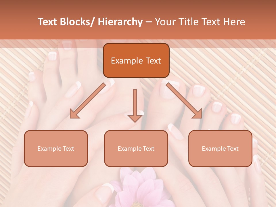 People Legs Pedicure PowerPoint Template