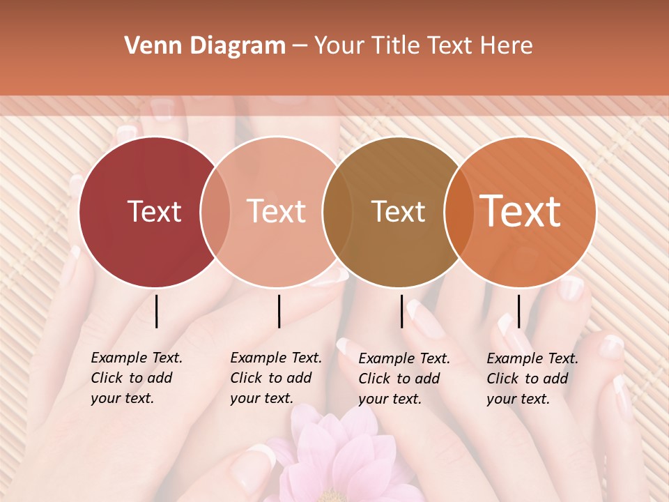 People Legs Pedicure PowerPoint Template