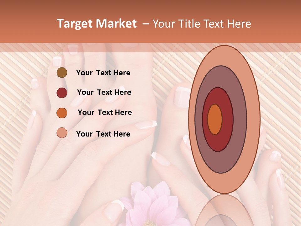 People Legs Pedicure PowerPoint Template