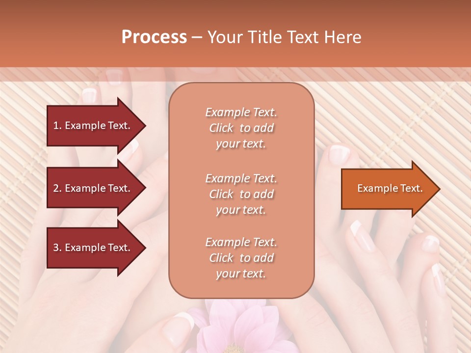People Legs Pedicure PowerPoint Template