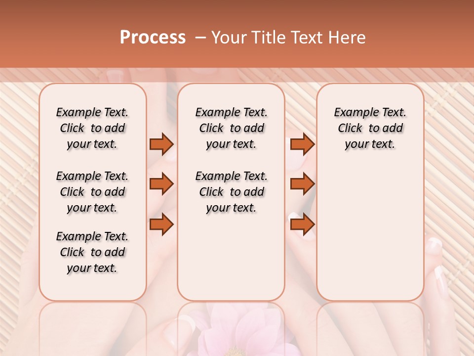 People Legs Pedicure PowerPoint Template