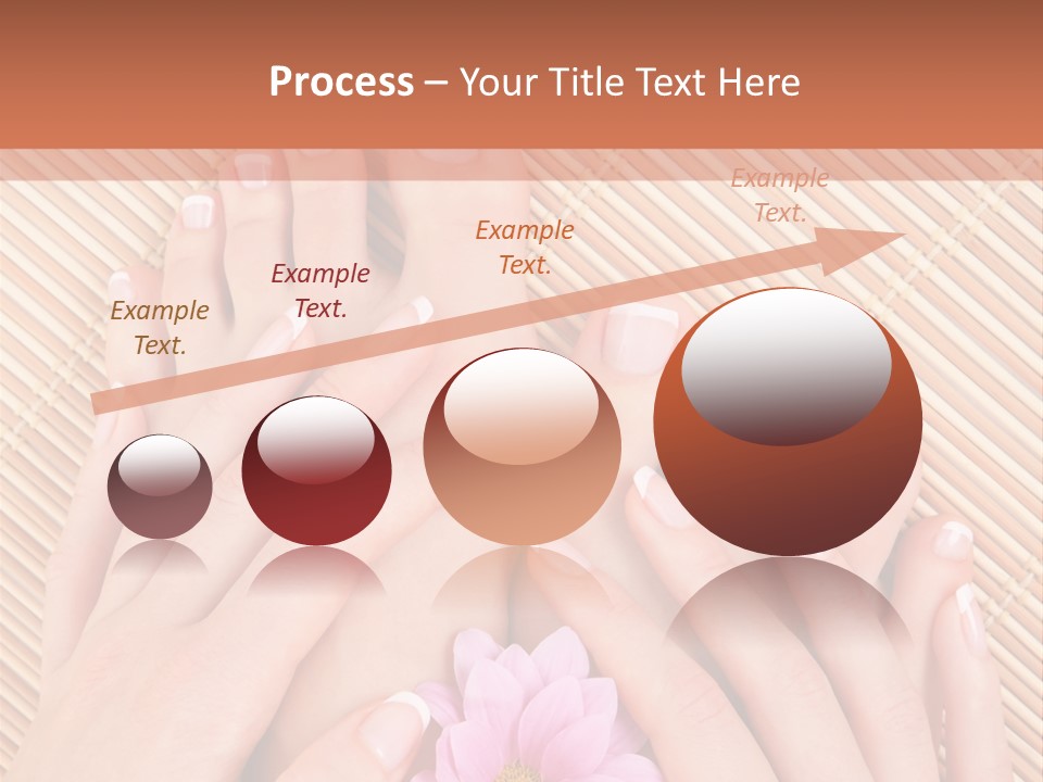 People Legs Pedicure PowerPoint Template