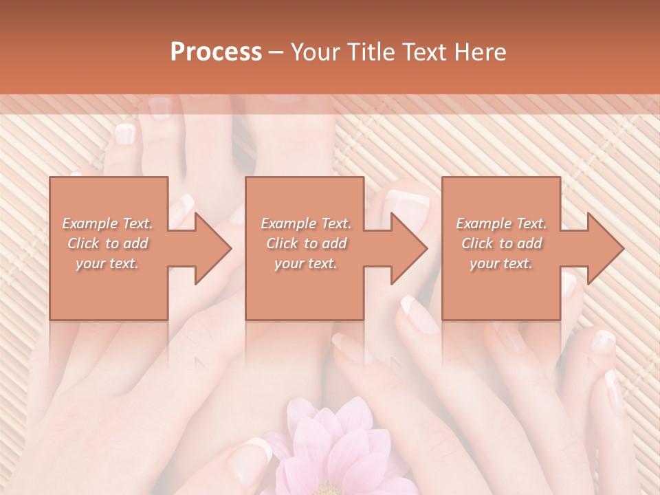 People Legs Pedicure PowerPoint Template