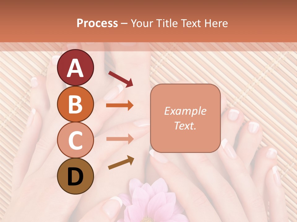 People Legs Pedicure PowerPoint Template
