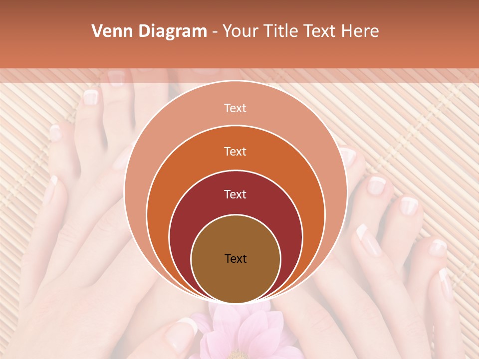 People Legs Pedicure PowerPoint Template