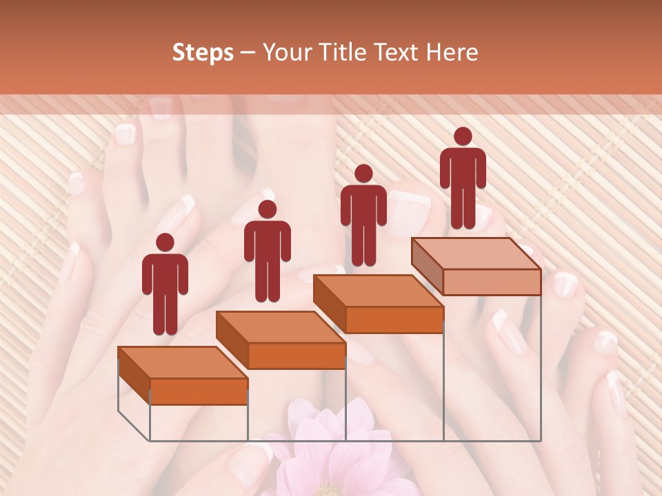 People Legs Pedicure PowerPoint Template