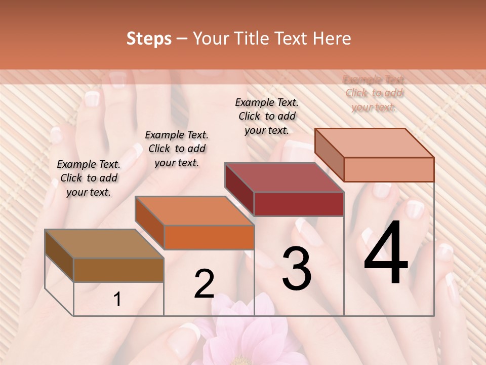 People Legs Pedicure PowerPoint Template