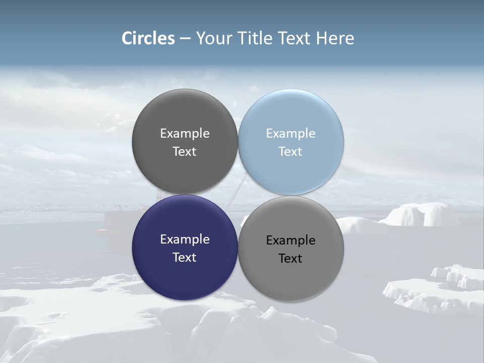 Well Warming Rig PowerPoint Template
