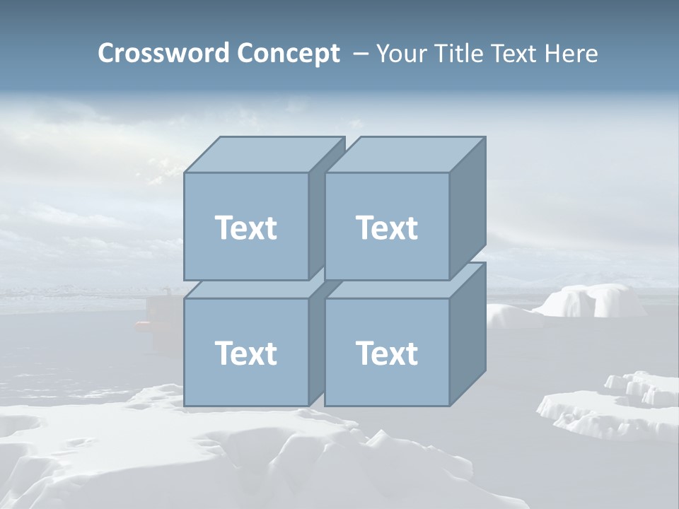 Well Warming Rig PowerPoint Template