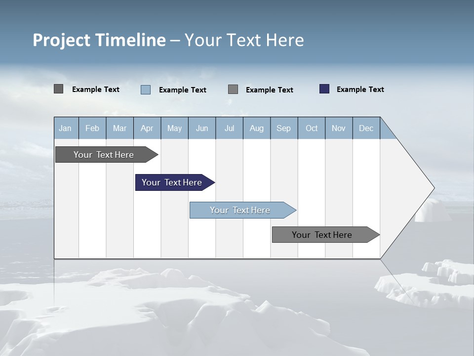 Well Warming Rig PowerPoint Template