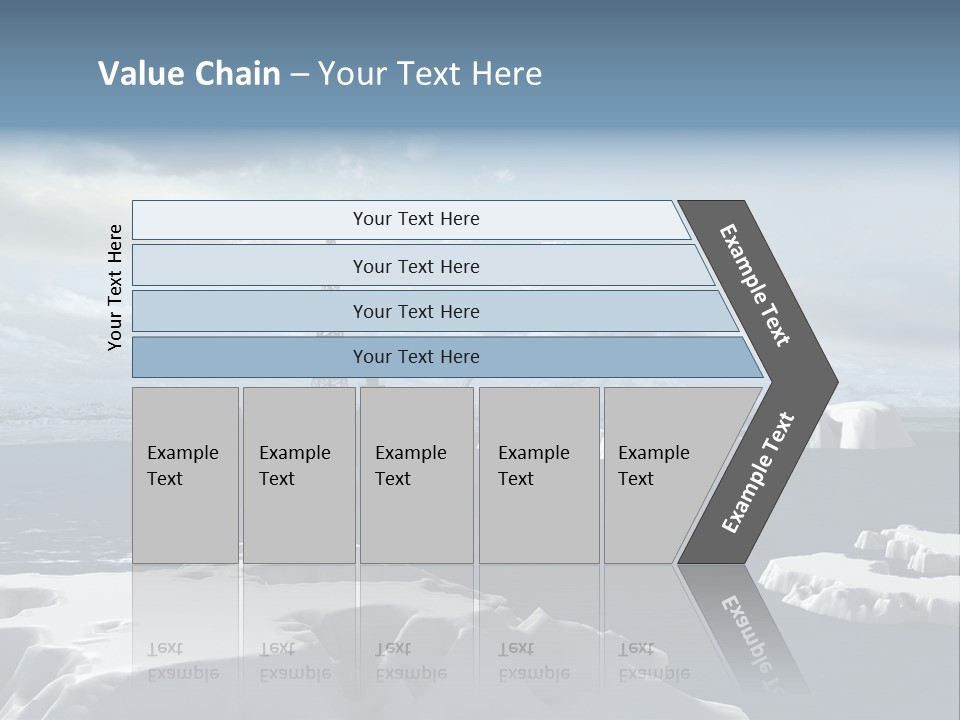 Well Warming Rig PowerPoint Template