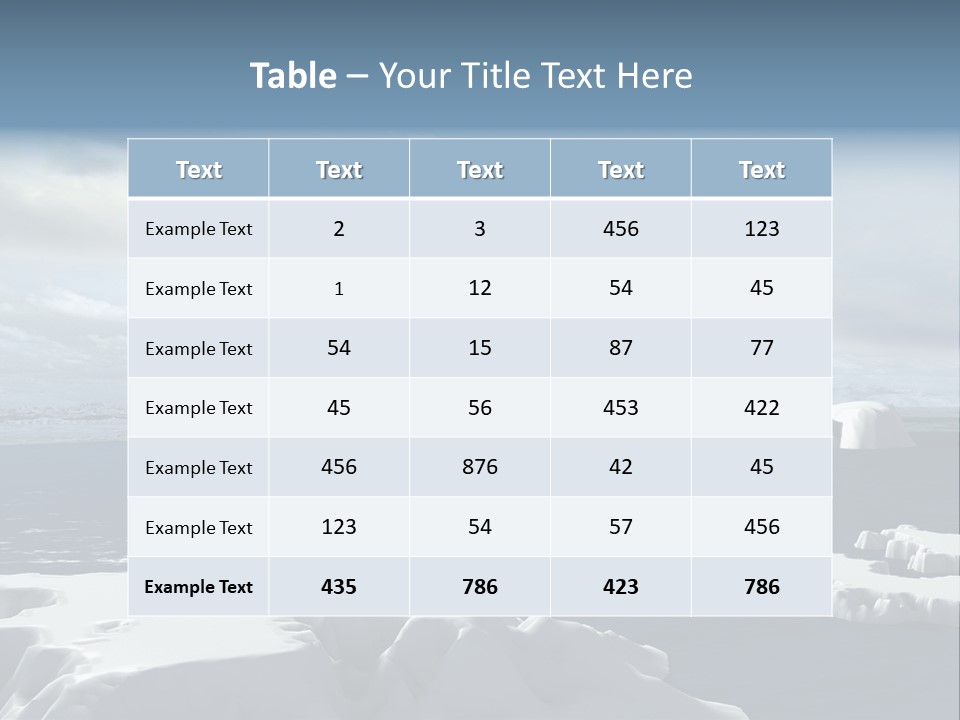 Well Warming Rig PowerPoint Template